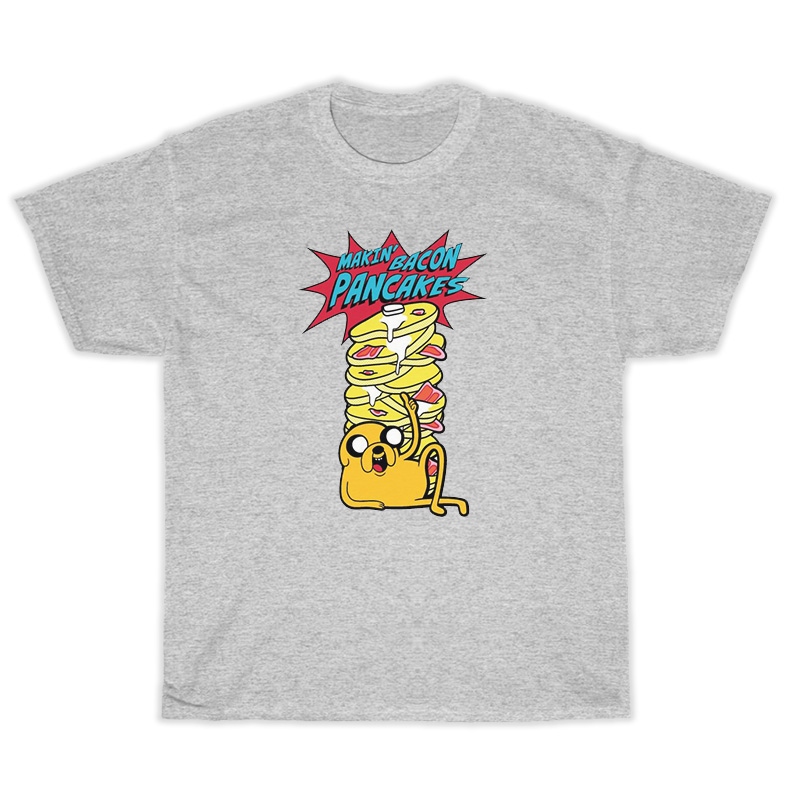 Jake Makin Bacon Pancake Adventure Time T Shirt Teesstar