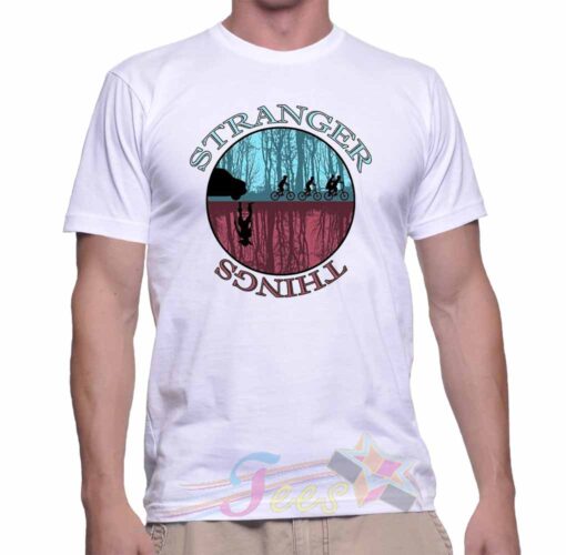 Cheap Stranger Things Upside Down Graphic Tees On Sale