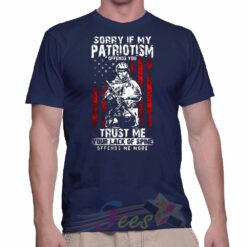 Cheap USA Patriotism Offends You Graphic Tees On Sale