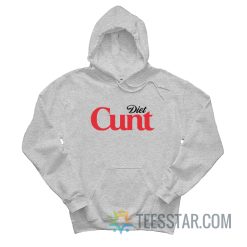 Diet Cunt Coke Logo Parody Hoodie