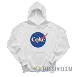 Nasa Coke Logo Parody Hoodie