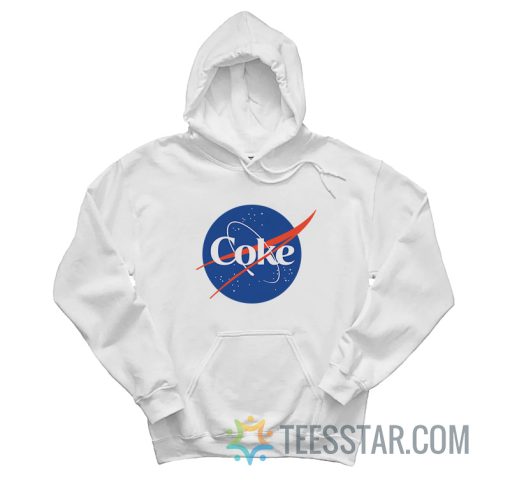 Nasa Coke Logo Parody Hoodie