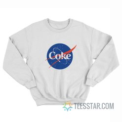 Nasa Coke Logo Parody Sweatshirt