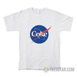 Nasa Coke Logo Parody T-Shirt