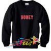 Cheap Graphic Honey Red Sweatshirt