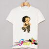 Cheap Betty Boop Soldier Graphic Tees On Sale