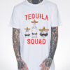 Cheap Graphic Tequila Squad T-Shirt