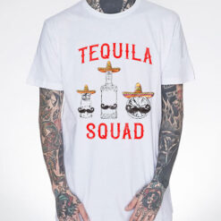 Cheap Graphic Tequila Squad T-Shirt