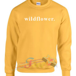 Cheap Graphic Wildflower Sweatshirt