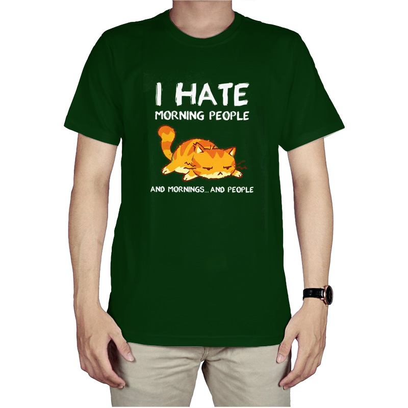 t shirt i hate morning people