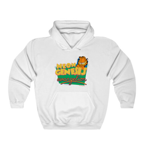 Neon Genesis Evangelion Garfield Hoodie