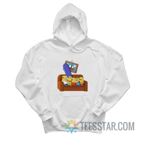 Minions The Simpsons Family Hoodie