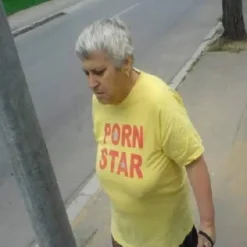 Old Lady Porn Star T-Shirt