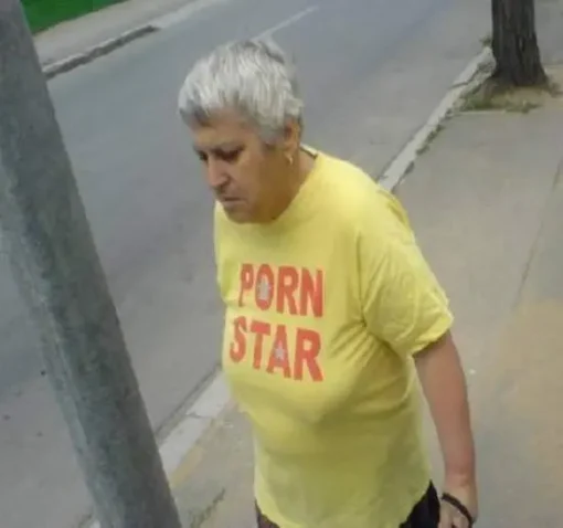 Old Lady Porn Star T-Shirt