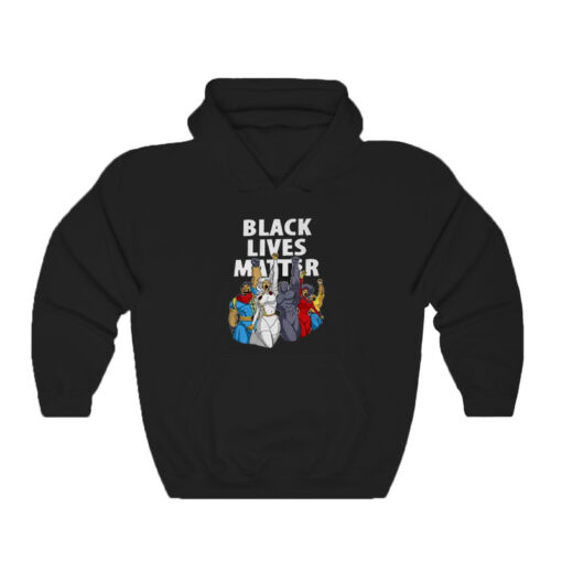 Black Lives Matter Heroes Dark Hoodie