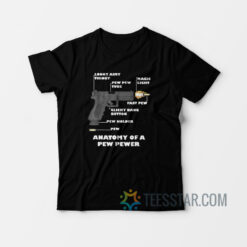 Anatomy Of A Pew Pewer Pistols T-Shirt