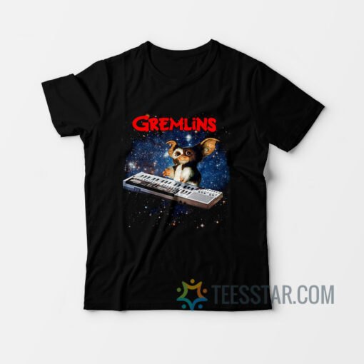 Gremlins Gizmo Playing Keyboard T-Shirt