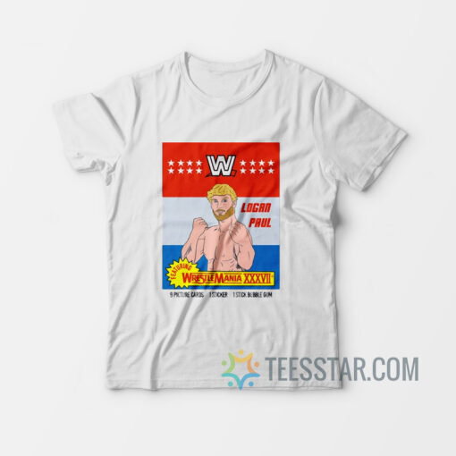 Logan Paul WrestleMania 37 WWE T-Shirt