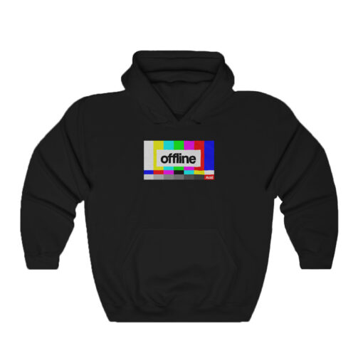 Offline Rainbow TV Error T-Shirt & Hoodie