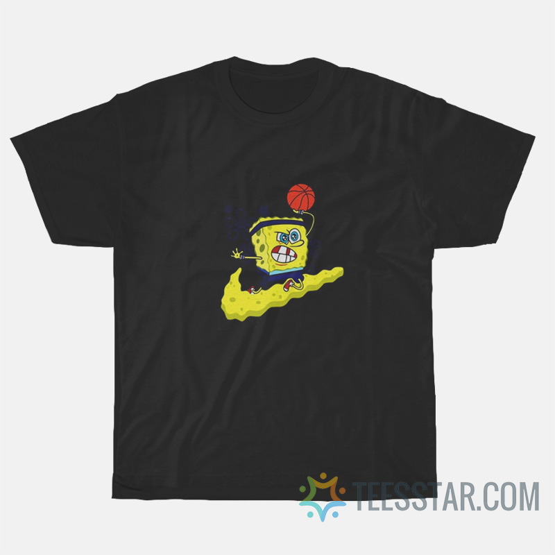 Nike Spongebob Basketball T-Shirt - Teesstar.com