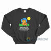 Garfield When I Die I May Not Go To Heaven Sweatshirt