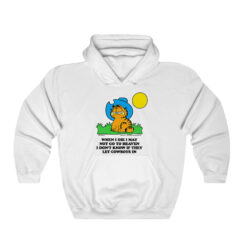 Garfield When I Die I May Not Go To Heaven Hoodie