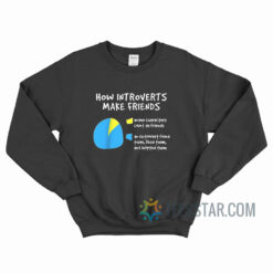 How Introverts Make Friends Anime Lover Sweatshirt