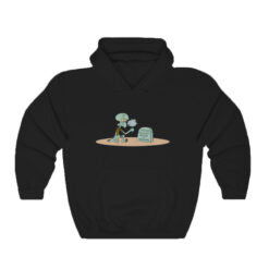 SpongeBob SquarePants Squidward RIP Hopes And Dreams Hoodie