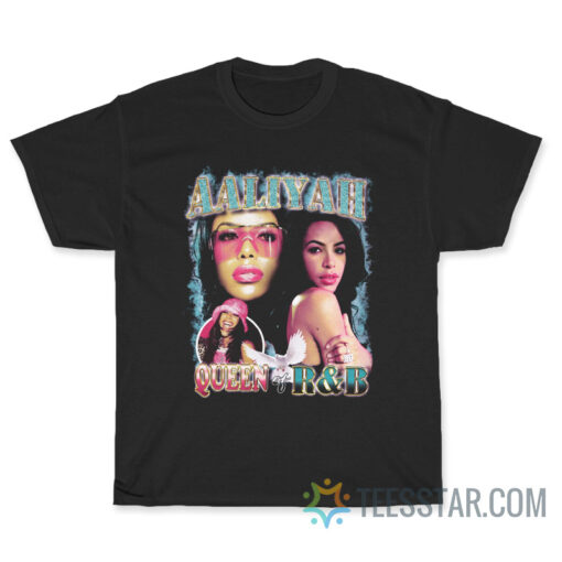 Vintage Aaliyah Queen Of R&B T-Shirt