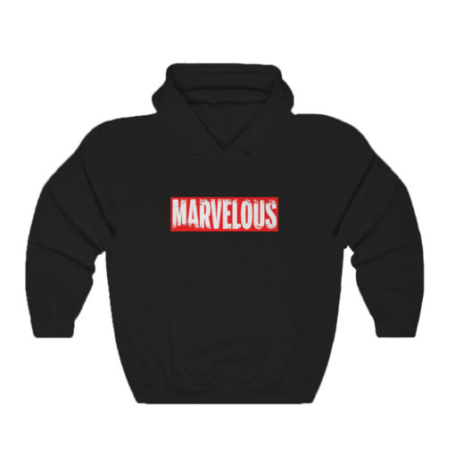 Funny Marvelous Logo Premium Hoodie