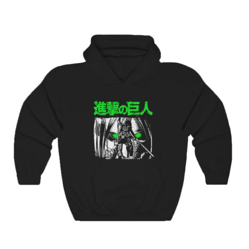 Attack On Titan Green Eye Hoodie