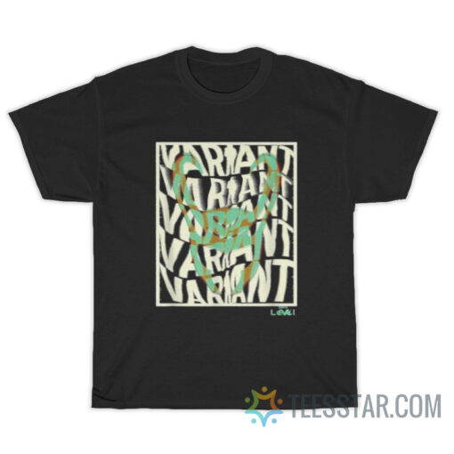 Marvel Loki Variant Word Stack T-Shirt