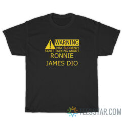 Warning May Start Talking About James Maslow T-Shirt