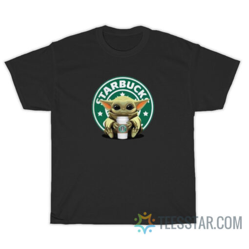 Star Wars Baby Yoda Hug Starbucks T-Shirt