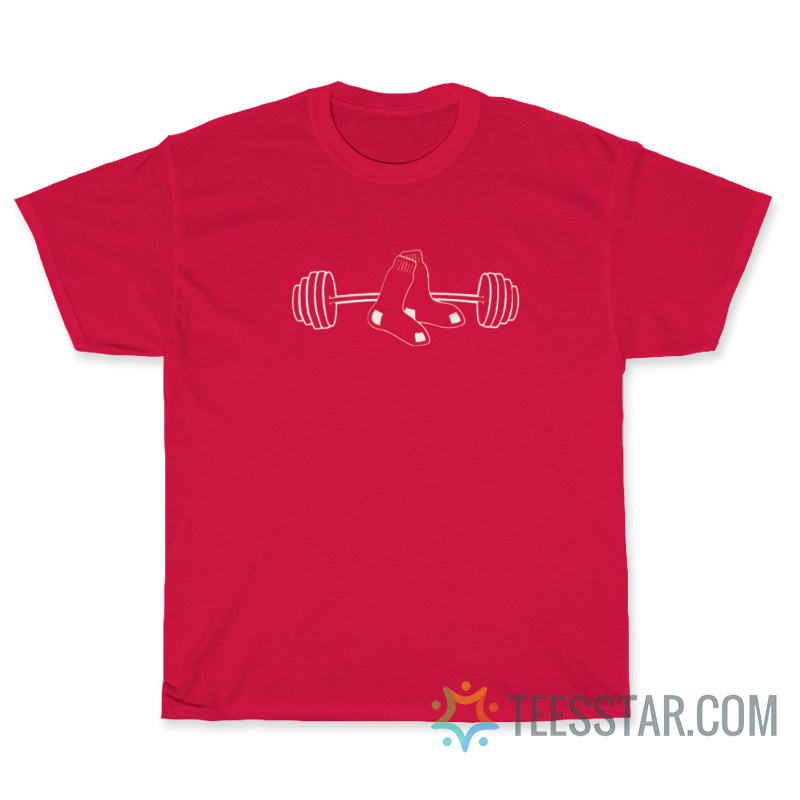 Boston Red Sox Weight Lifting Shirt - High-Quality Printed Brand
