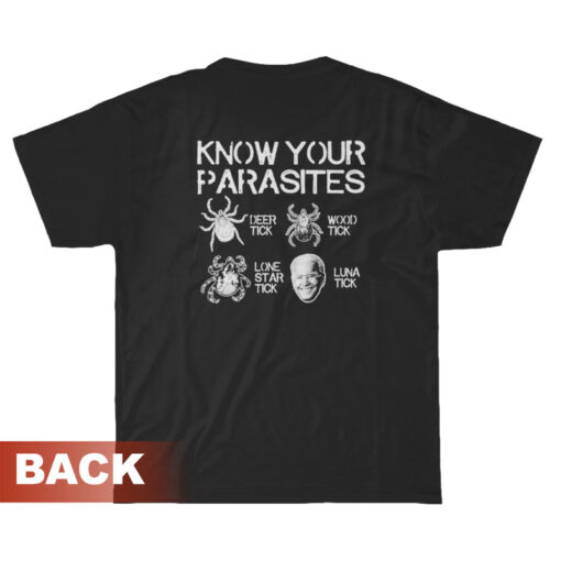 Know Your Parasites Tick Biden T-Shirt