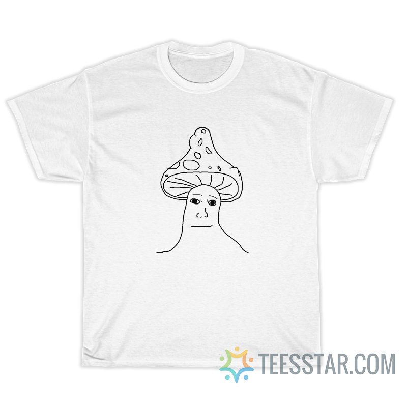 Funny Mushroom Wojak Meme T-Shirt For Unisex on Sale - Teesstar.com