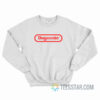 Dogecoin Nintendo Logo Parody Sweatshirt