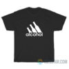 Funny Adidas Alcohol Parody T-Shirt