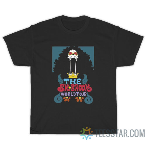 One Piece The Soul King Brook World Tour T-Shirt