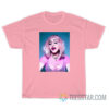 Madonna Pride With Pink Wig T-Shirt