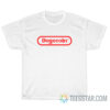 Dogecoin Nintendo Logo Parody T-Shirt