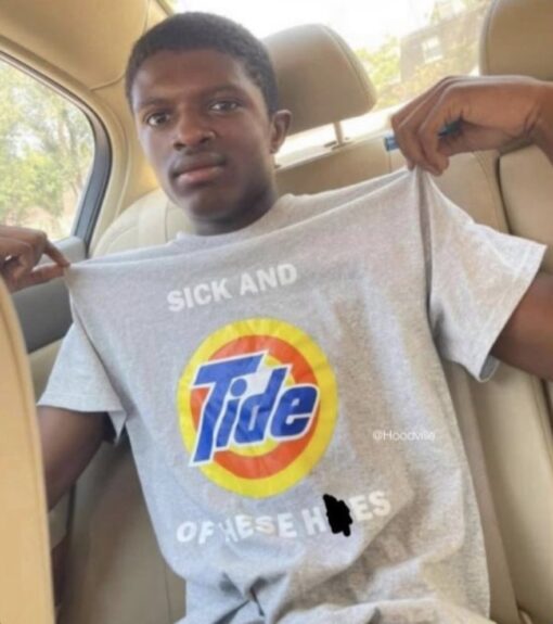 Sick And Tide Of These Hoes T-Shirt