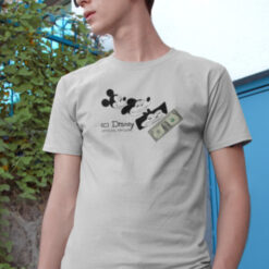 Funny Mickey Mouse Become To Dollars T-Shirt