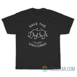 Save The Chubby Unicorn Vegan T-Shirt