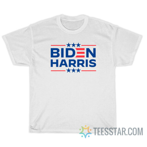 Haitian Migrant's Biden Harris T-Shirt