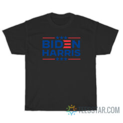 Haitian Migrant's Biden Harris T-Shirt