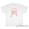 Horns Down Symbol Eric Musselman T-Shirt