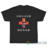 Johnny Bravo Orgasm Donor T-Shirt