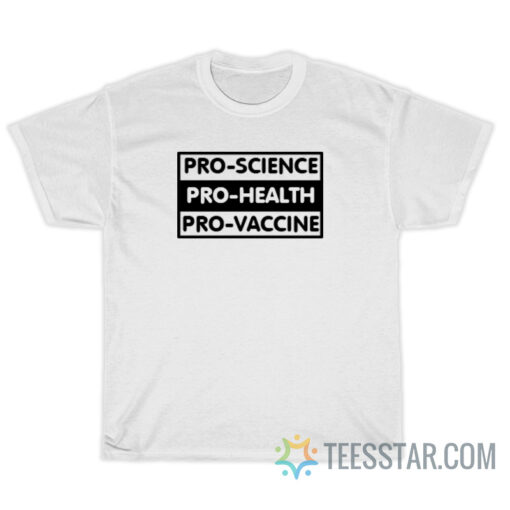 Pro Science Pro Health Pro Vaccine NYC Ice Cream Truck Man T-Shirt